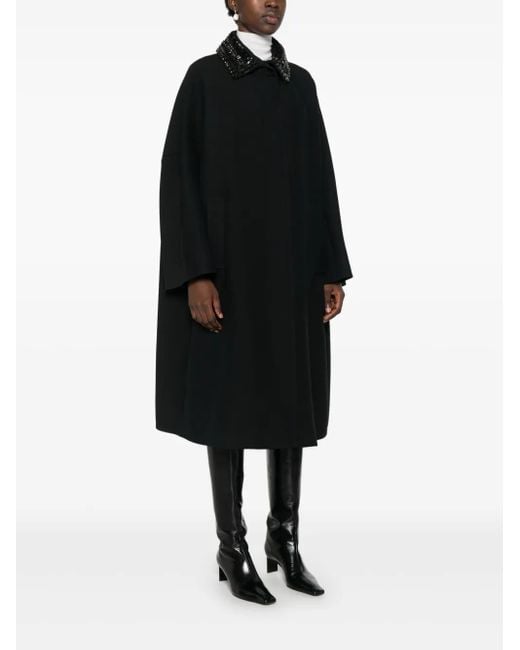 Max Mara Black Faraday Coat