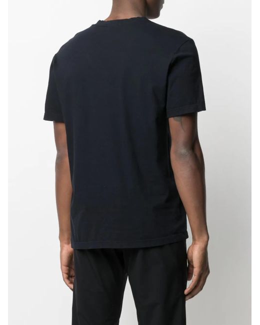 James Perse Black Short-Sleeve V-Neck T-Shirt for men