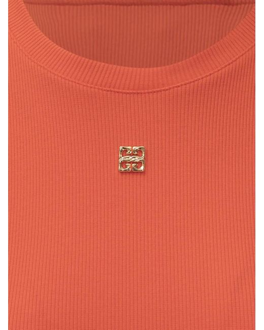 Givenchy 4G Midi-Jurk in het Red