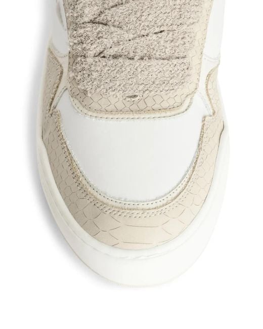 Zadig & Voltaire White Wings Low-Top Sneakers