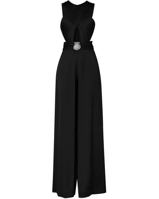 Temperley London カットアウト ジャンプスーツ Black