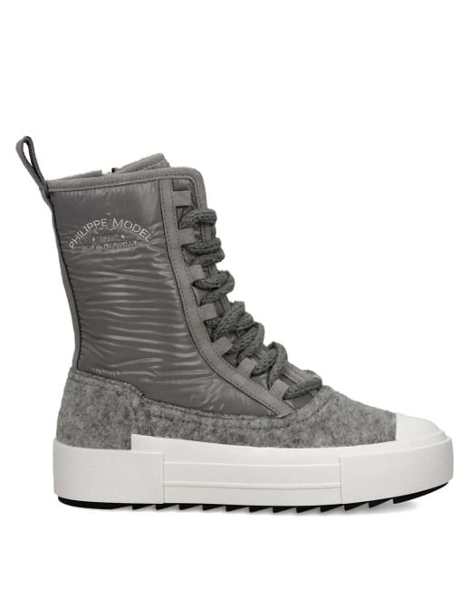 Baskets Paris Haute Philippe Model en coloris Gray