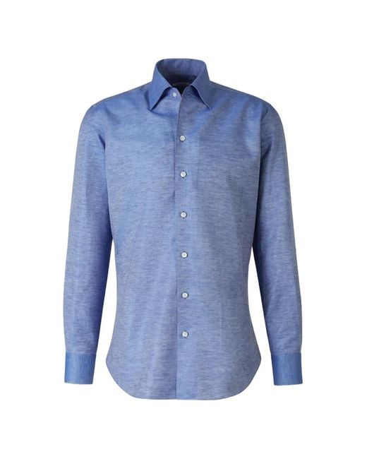 Fray Blue Cannes Long-Sleeves Shirt for men