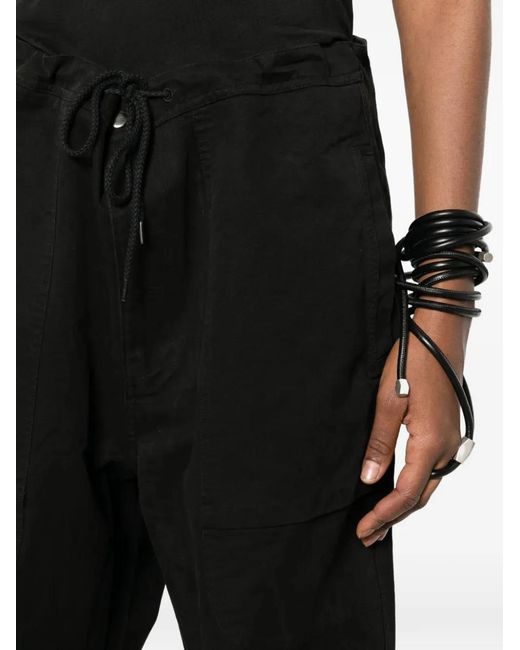 Entire studios Black Pantalon À Lien De Resserrage for men