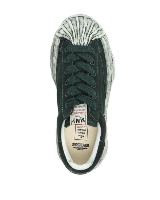 Maison Mihara Yasuhiro Green Blakey Low-Top Sneakers