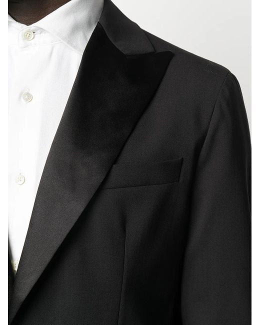 DSquared² Black Two-Piece Slim Suit for men