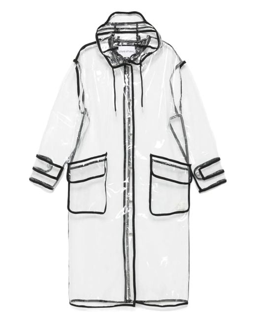 Stand Studio White True Raincoat