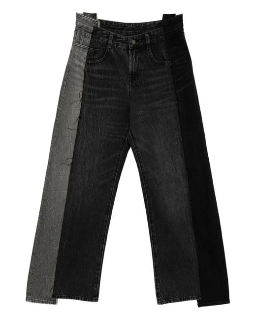 JNBY Black Rolled-Edge Jeans