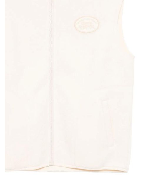 Chocoolate White Sleeveless Jacket