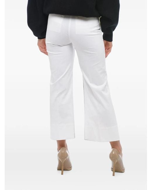 Ql2 Black Cropped Trousers