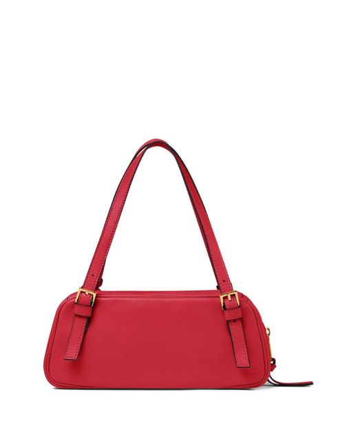 Versace Red Tag Nappa Bowling Bag