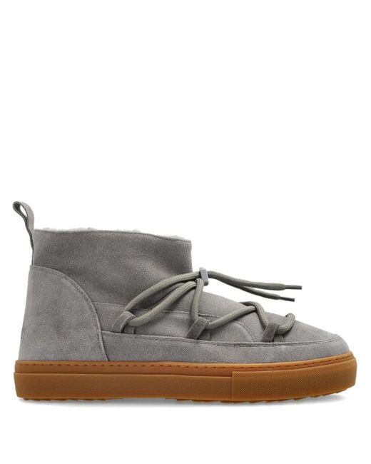 Inuikii Schnürstiefel aus Wildleder in Gray für Herren