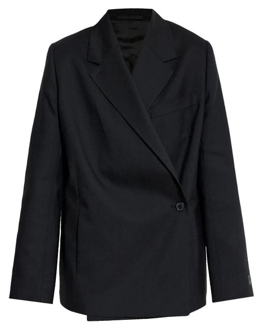 KENZO Black Virgin Wool Blazer