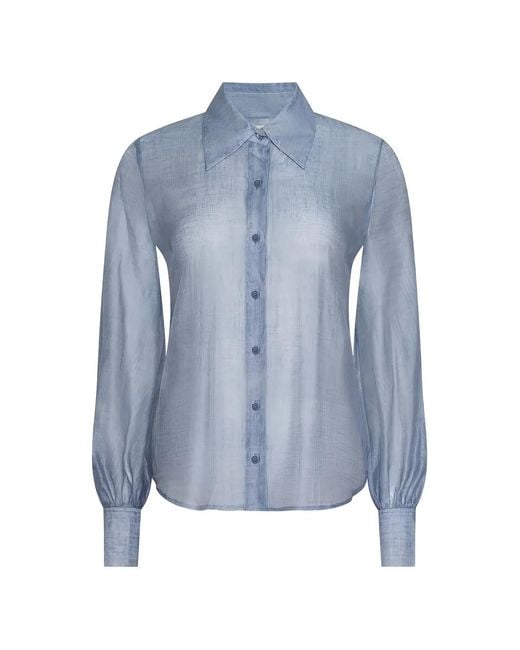 L'Agence Blue Chemise Jayleen