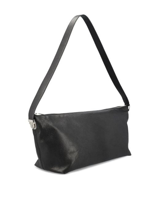 Saint Laurent Black Le Tuc Leather Shoulder Bag for men