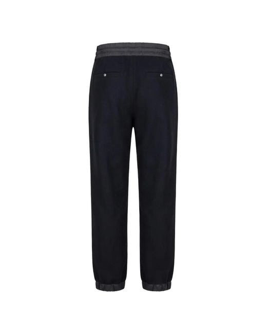 Sacai Blue Sponge Drawstring Track Pants for men