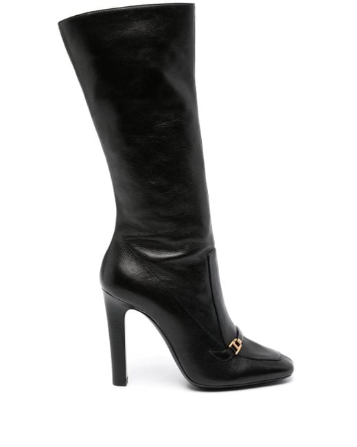 Saint Laurent Black Camden Mini Boots With 10.5 Cm Heel