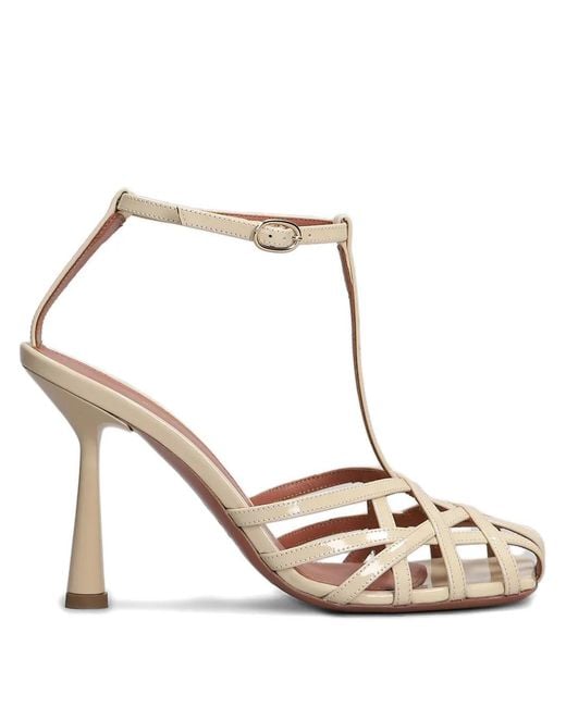Castagna Natural 100Mm Lidia Sandals