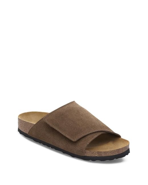 Birkenstock Brown Solana Dark Tea, Suede Leather