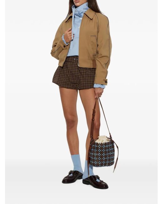Marni Natural Wool Bomber Jacket