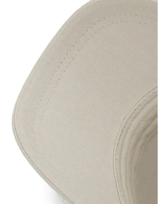 ARMANI EXCHANGE White Embroidered-Logo Baseball Cap