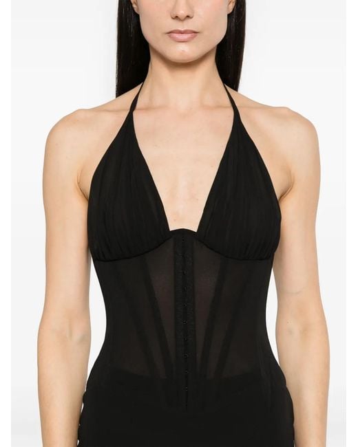Robe Bustier Monot en coloris Black
