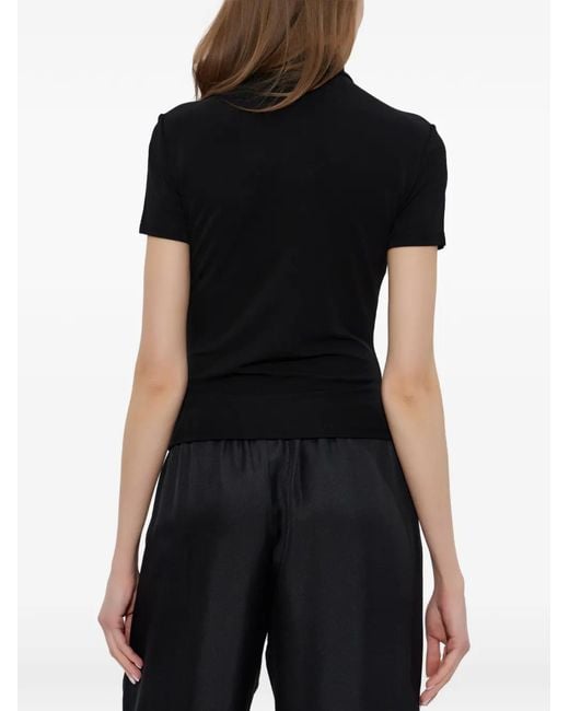 Alexander Wang Black Zip Up Top
