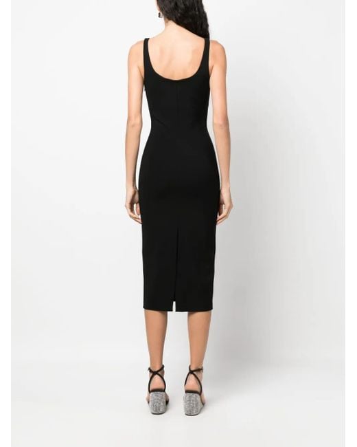Blumarine Black Jersey Dress