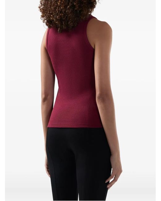 Gcds Ribbed Embroidered Tank Top