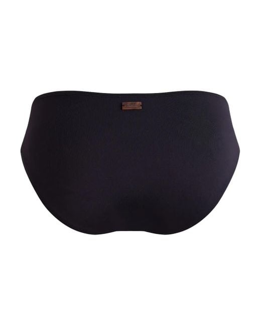 Vilebrequin Blue Two-Tone Midi Bikini Brief