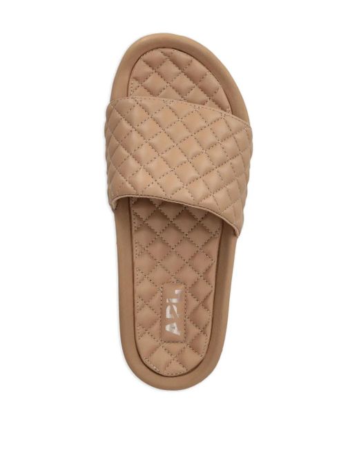 Athletic Propulsion Labs Brown Lusso Slides
