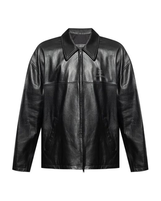 Balenciaga Leren Jack in het Black voor heren