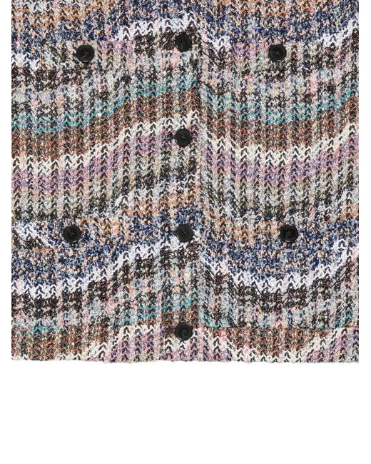 Missoni Gray Zigzag Knit Jacket