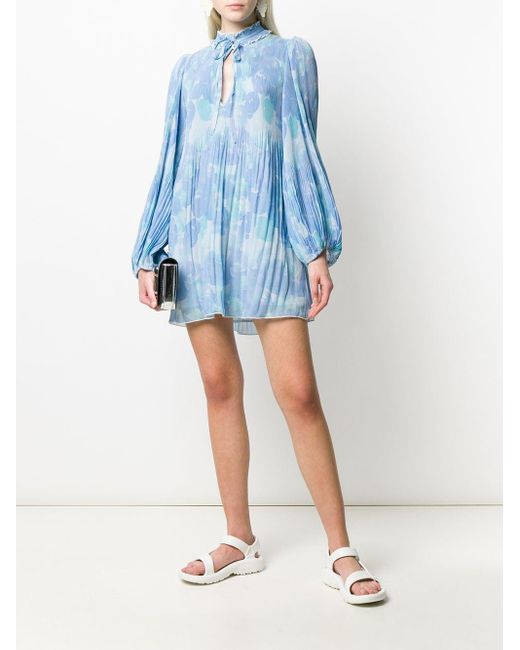 ganni babydoll dress