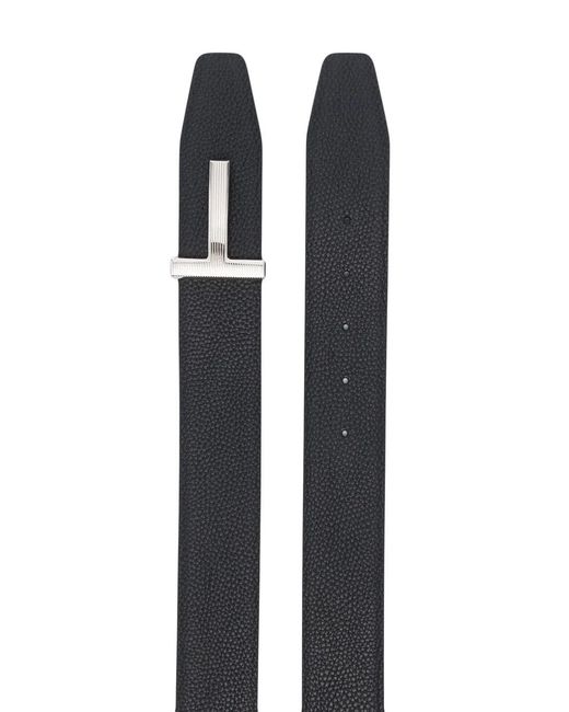 Tom Ford Black Leather Wallet for men