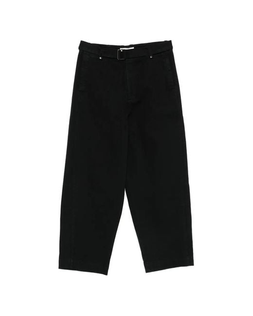 Entire studios Black Gully Trousers for men