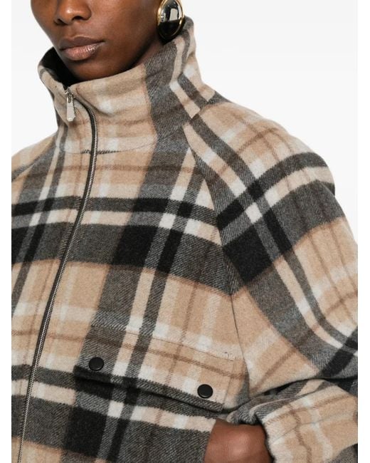 Pinko Natural Borragine Zip-Fastening Jacket
