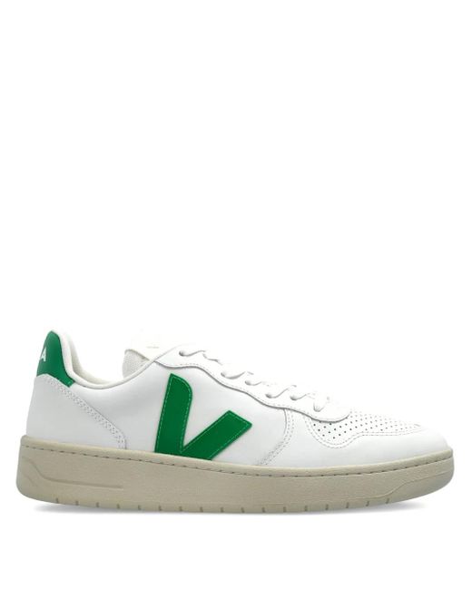 Veja Green V-10 Sneakers