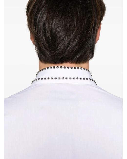 Philipp Plein White Sugar Daddy Shirt for men