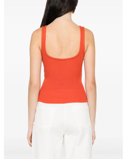 Occleus Red Elsie Tank Top