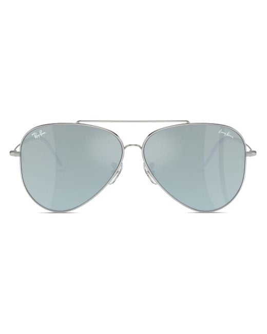 Ray-Ban Blue X Lenny Kravitz Aviator Reverse Sunglasses