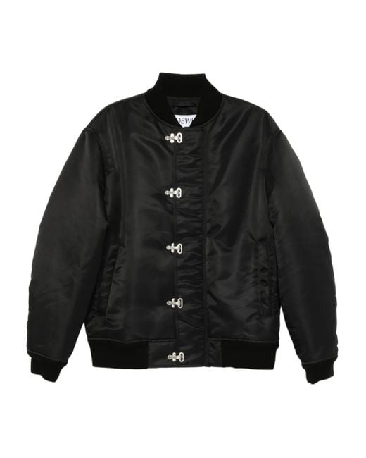 メンズ Loewe ボンバージャケット Black