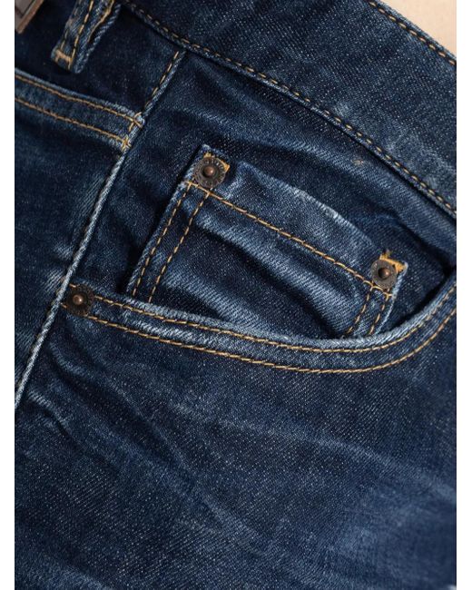メンズ DSquared² Cotton Jeans Blue
