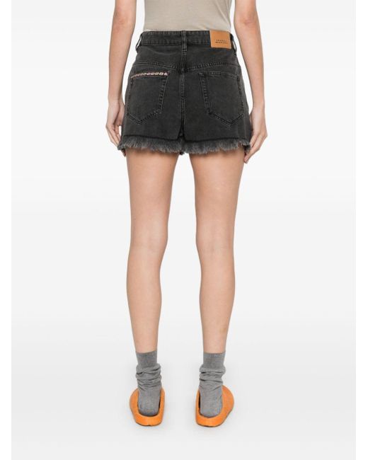 Isabel Marant Black Lesia Shorts