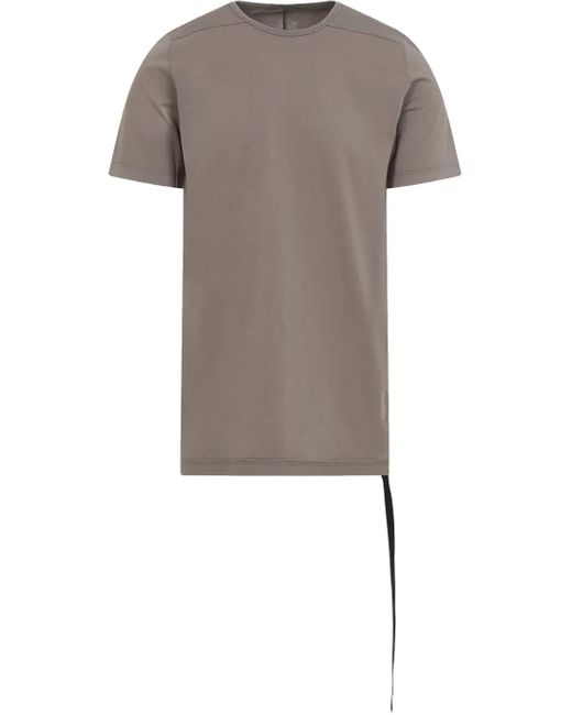 Rick Owens Gray Organic Cotton T-Shirt for men