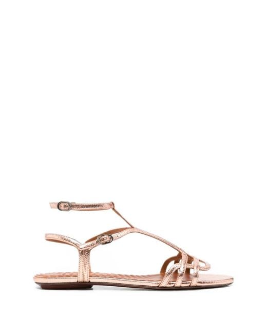 Chie Mihara Metallic Buckle-Fastening Sandals