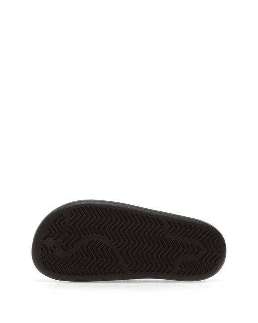 Adidas Black Adilette 00S Slides for men
