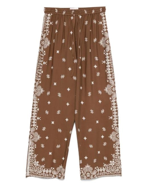Mc2 Saint Barth Brown Ikaria Trousers