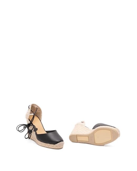 Castaner Natural Carina/8/280 Heeled Espadrilles