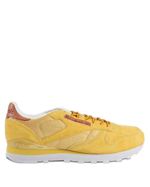 Reebok Yellow Classic Leather Ol "Golden Wheat/Steel/ Sneakers for men